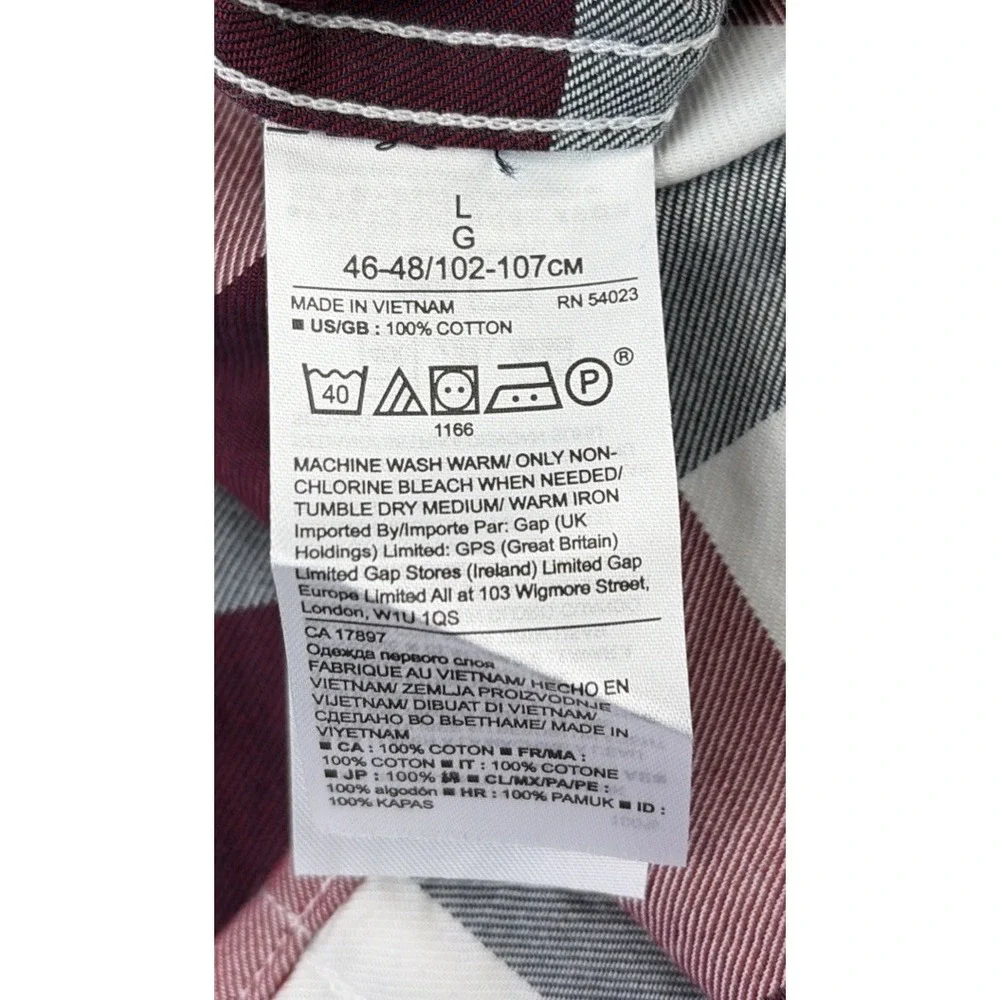 Banana Republic shirt maroon